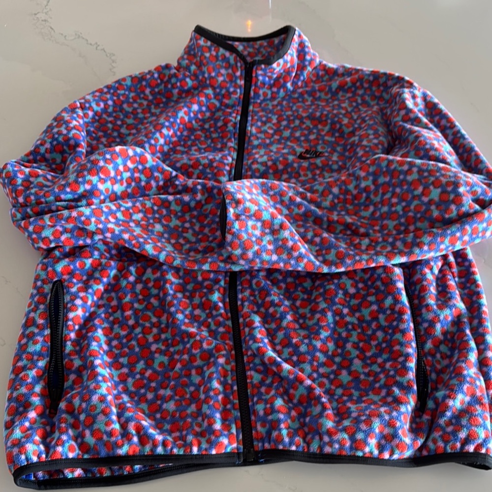 Nike Polka-Dot Men’s Fleeze Zip-Up